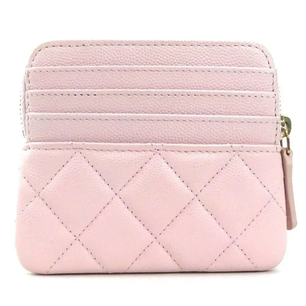 CHANEL pink caviar